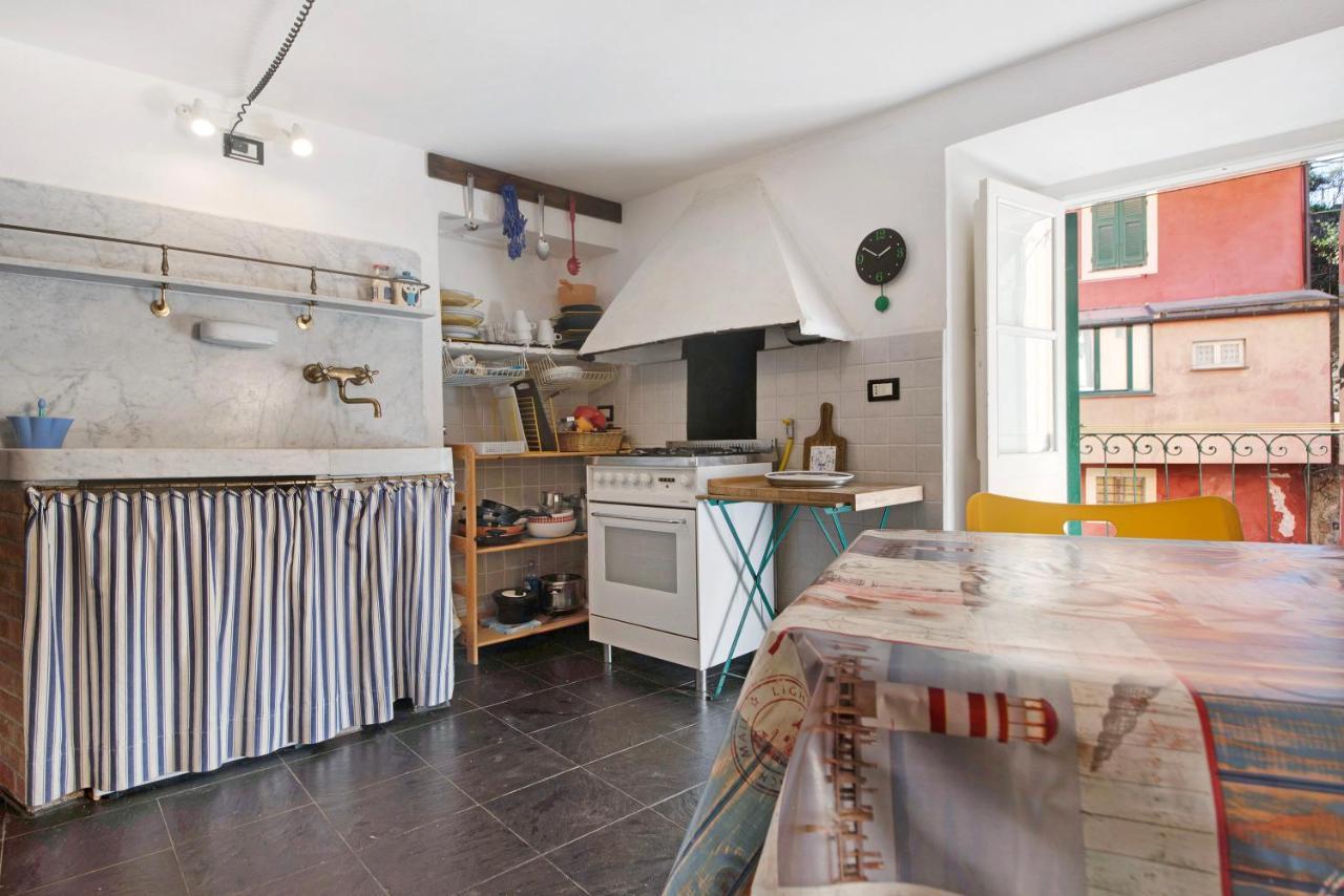 Bilocale Victor Apartment Bonassola Bagian luar foto